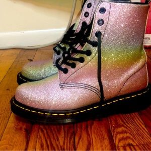 Glitter Dr Martens! Used boots